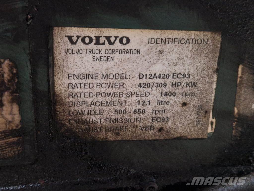 Volvo D12A420 发动机
