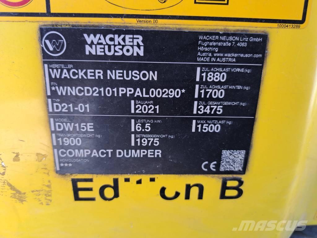 Wacker Neuson DW15e 翻斗车\公路型自卸车