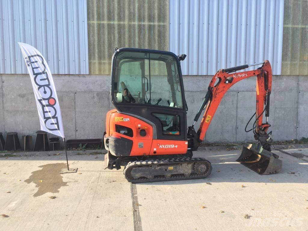 Kubota KX 019-4 小型挖掘机