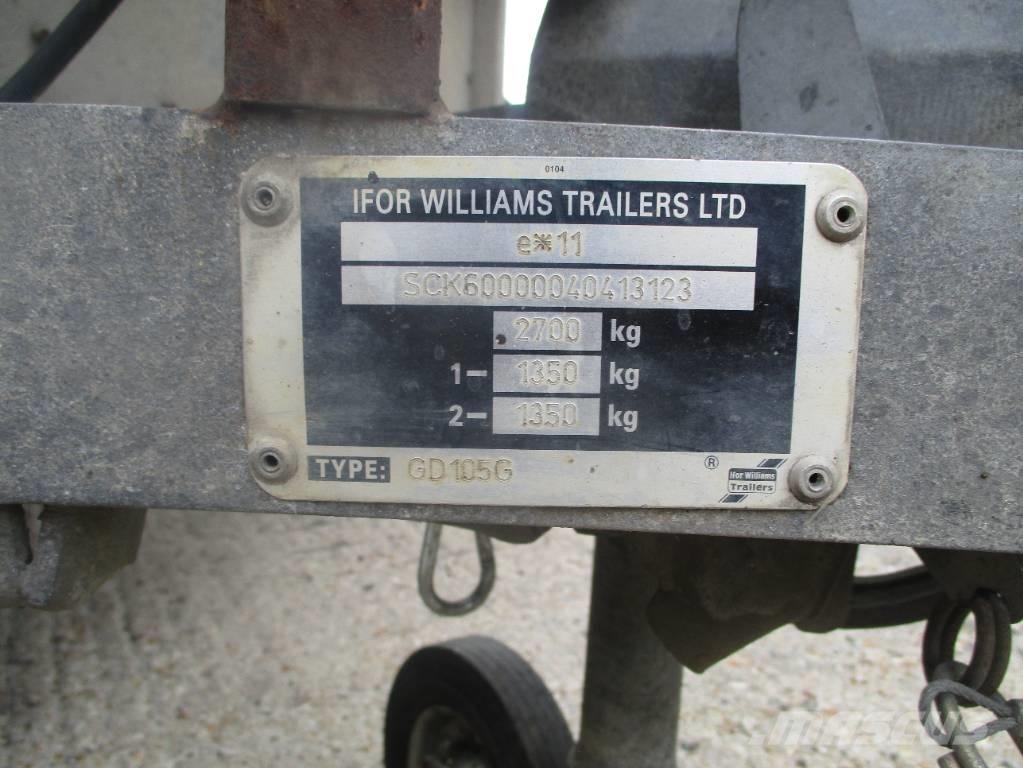 Ifor Williams GD105G 自卸半挂车