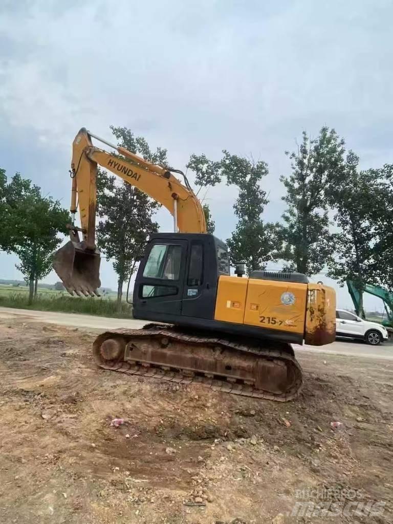 Hyundai 215lc-7 履带挖掘机
