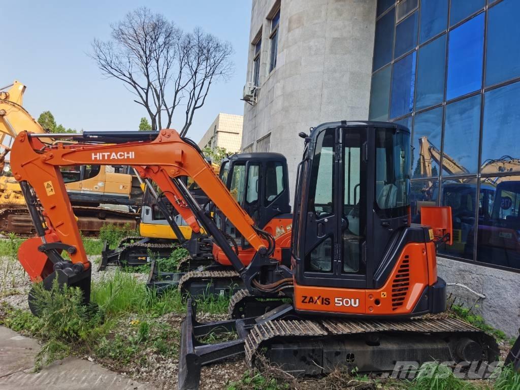 Hitachi ZX 50 U 小型挖掘机