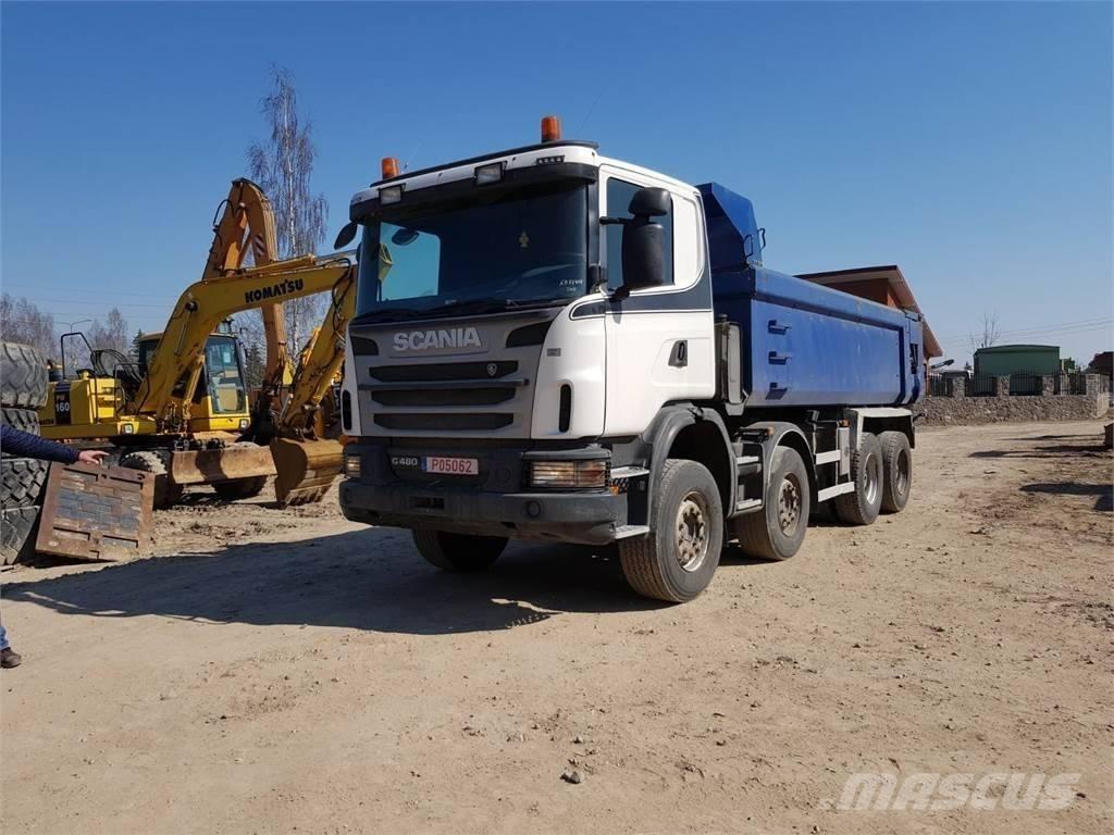 Scania G480 8x4 翻斗车