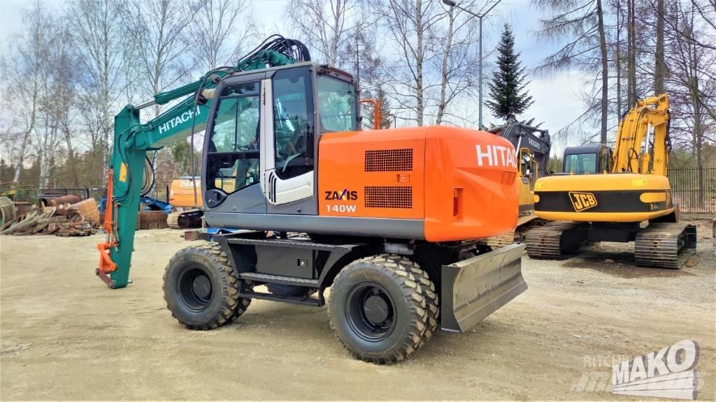 Hitachi ZX 140 W-3 轮式挖掘机
