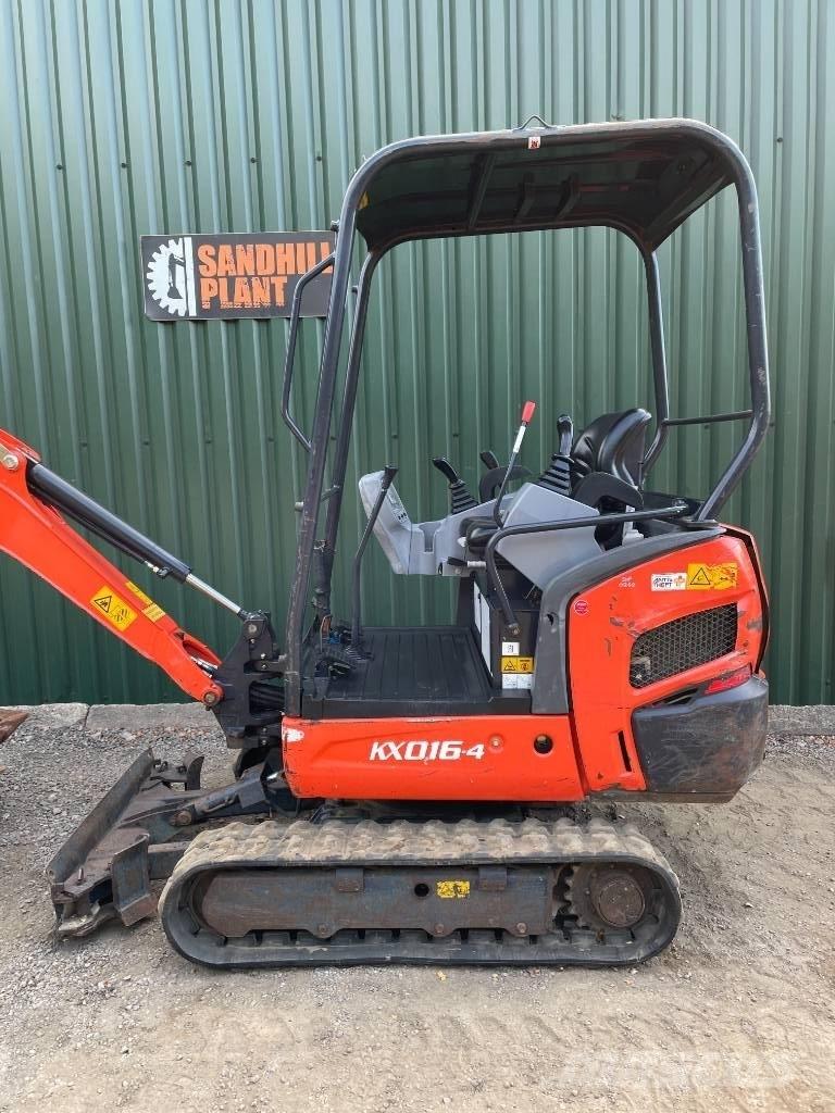 Kubota KX 016-4 小型挖掘机