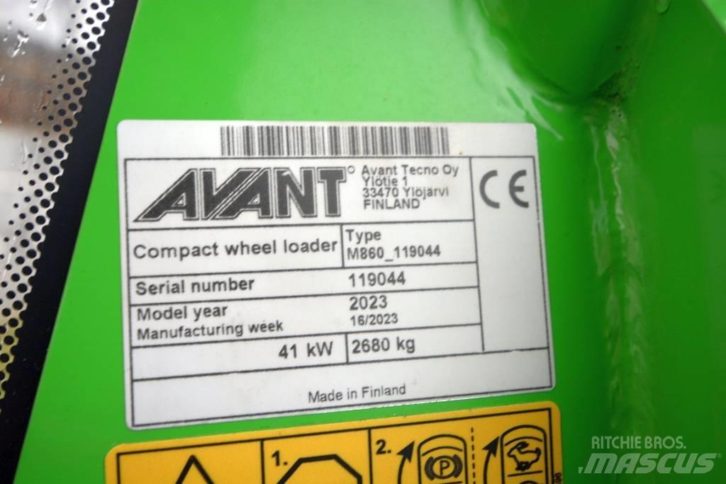 Avant 860 i 小型装载机