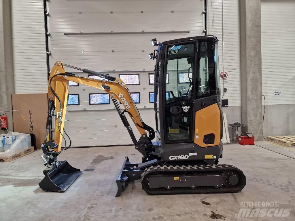 CASE CX 18 D 小型挖掘机