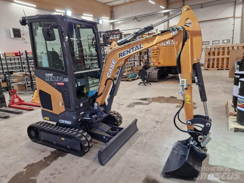 CASE CX 18 D 小型挖掘机