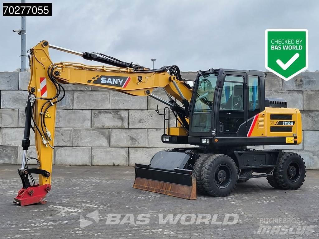 Sany SY155W 轮式挖掘机