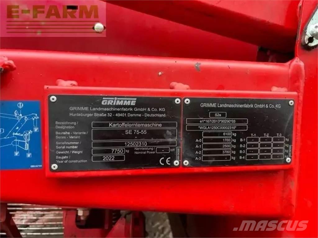 Grimme se 75-55 sb 马铃薯设备 - 其他