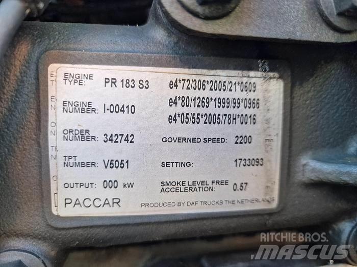 Paccar PR 183 S3 运输工具-其他