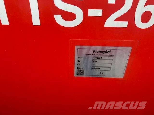 Fransgård TTS265-3 扬雪机