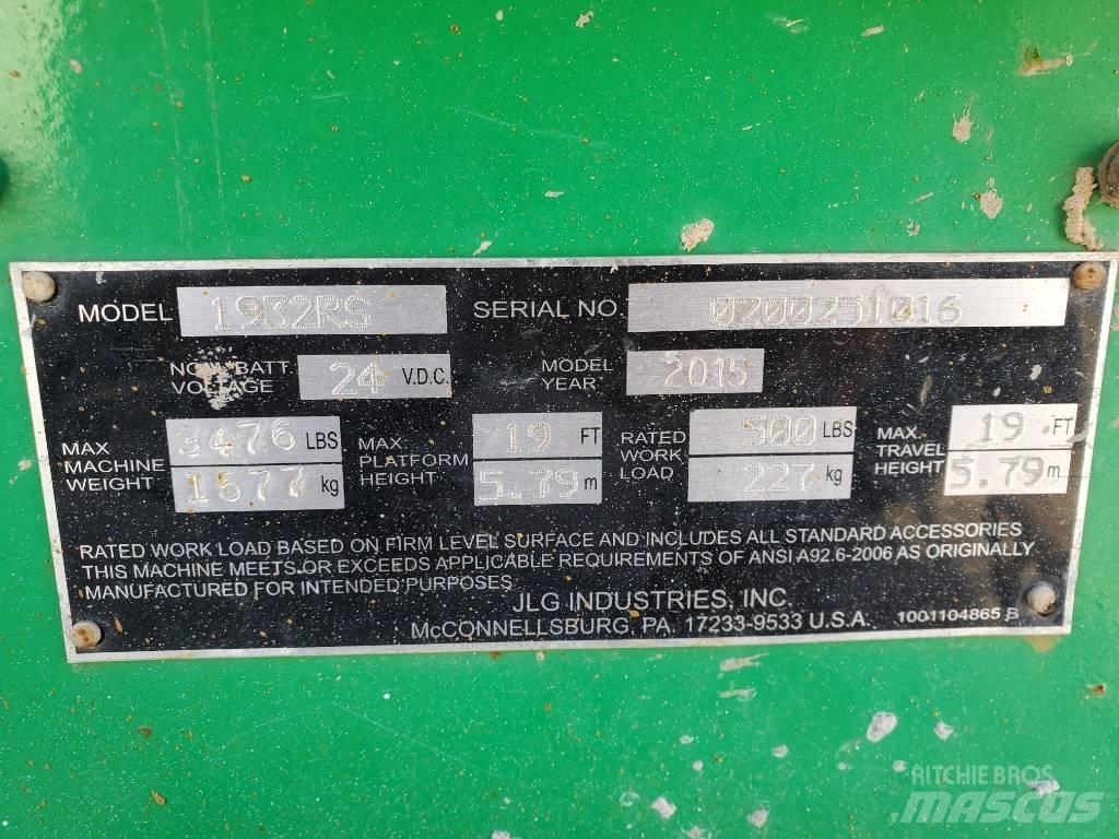 JLG 1932 RS 剪叉式升降机