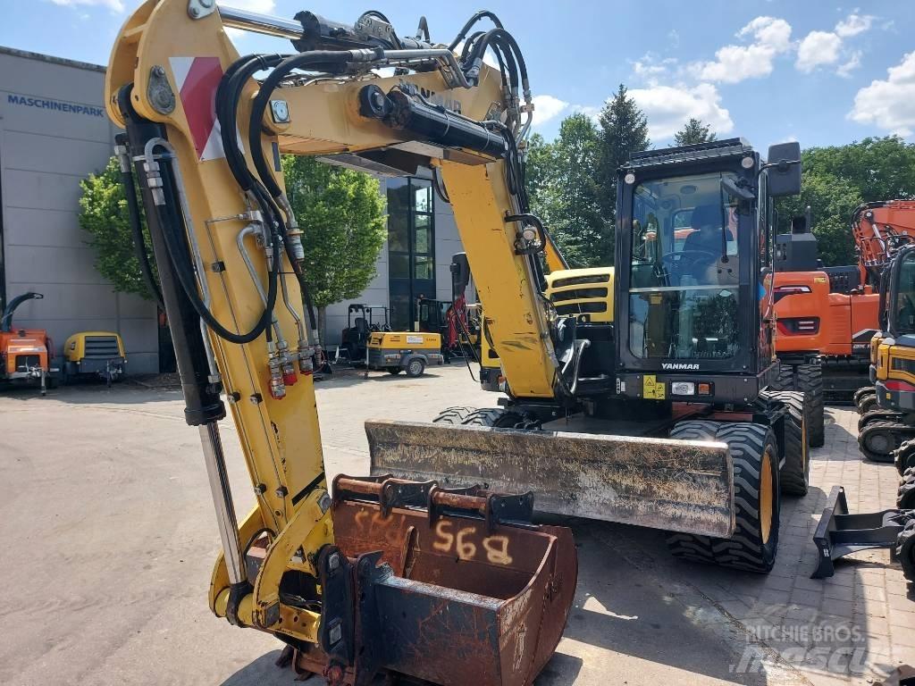 Yanmar B 95 W 轮式挖掘机