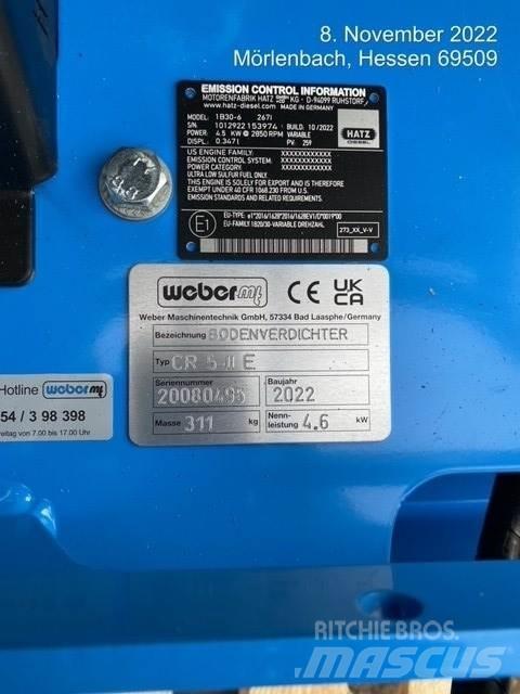 Weber CR5-II E 平板夯