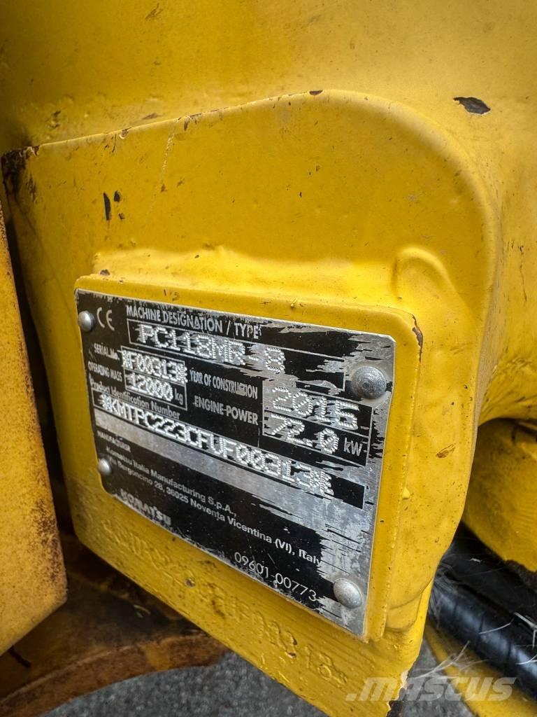 Komatsu PC 118 MR-8 履带挖掘机