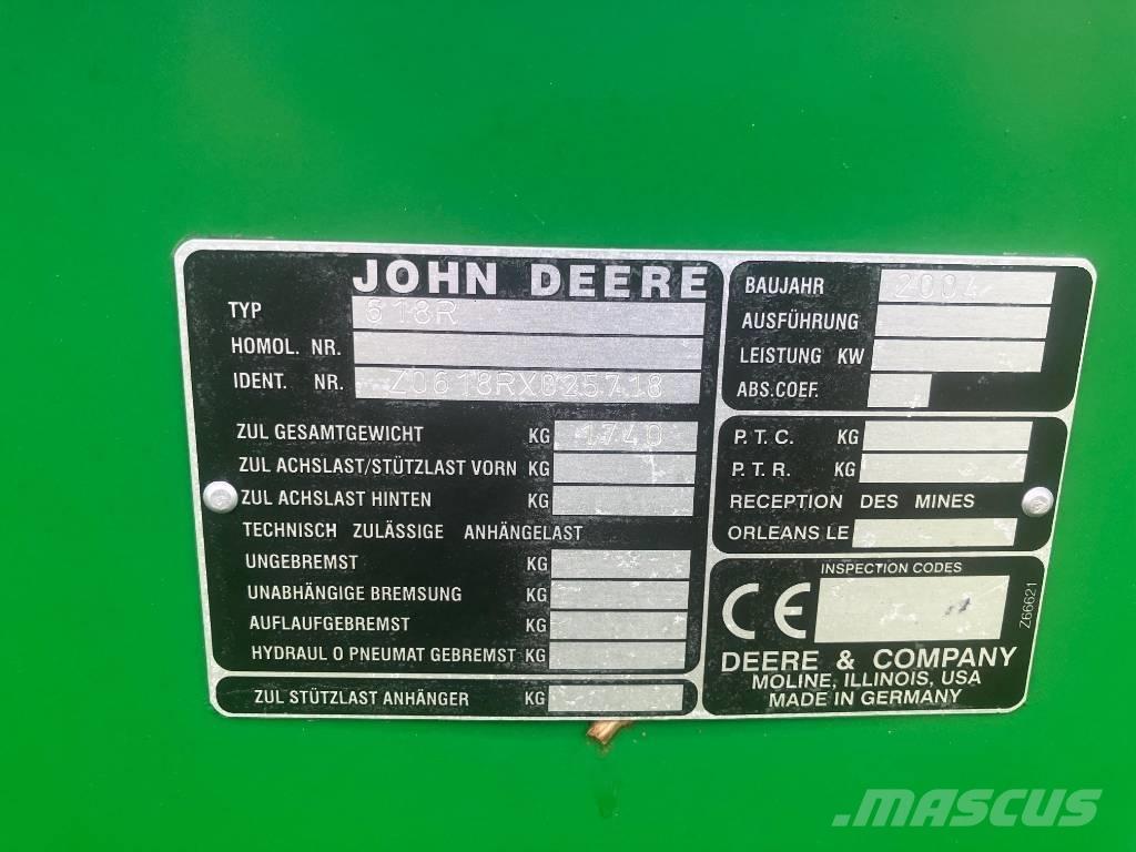 John Deere 9540 WTS 联合收割机