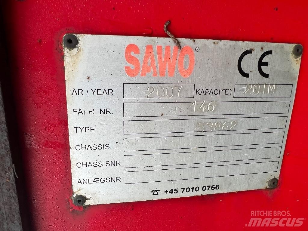 Hiab 20tm Krankonsol 随车折臂吊