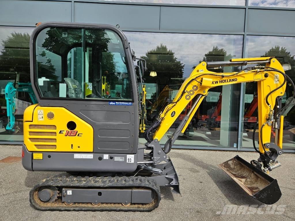 New Holland e18c 小型挖掘机