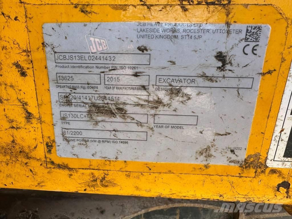 JCB JS 130 LC 履带挖掘机
