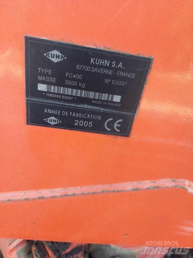 Kuhn alterna 400 割草调节装置