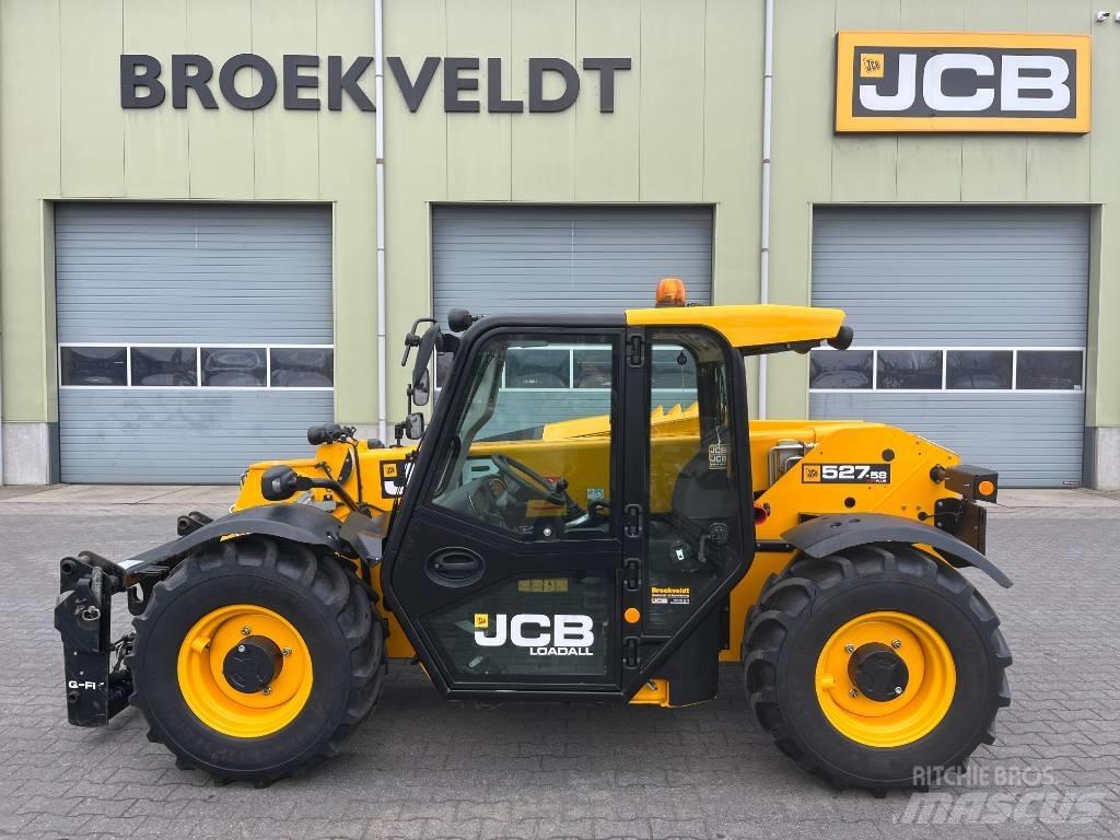 JCB 527-58 Agri Plus 电动叉车