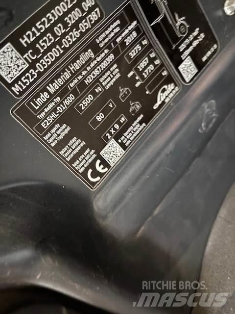Linde E25/600HL 电动叉车