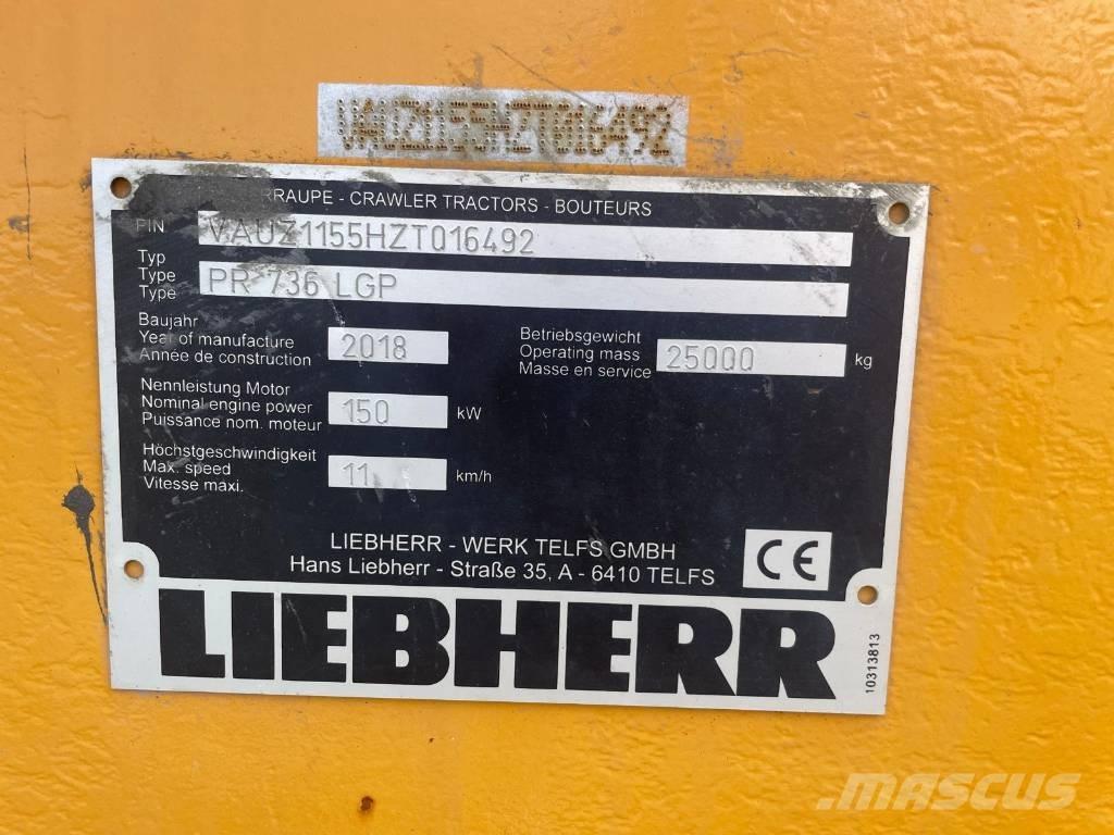 Liebherr PR 736 LGP 履带式推土机
