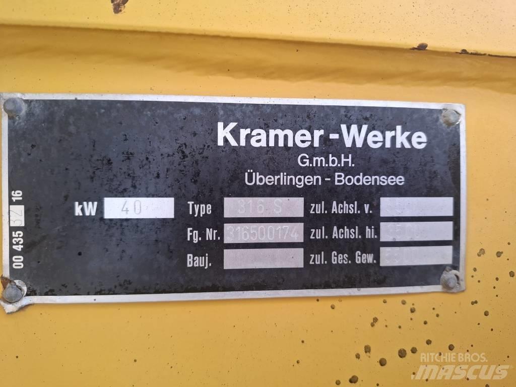 Kramer 316 反铲装载机