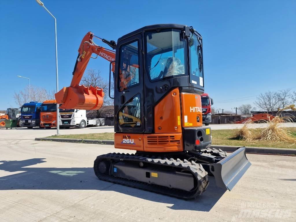 Hitachi ZX 26 U-6 小型挖掘机
