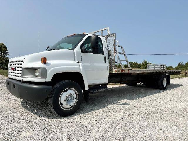 GMC 5500 平板栏板货车