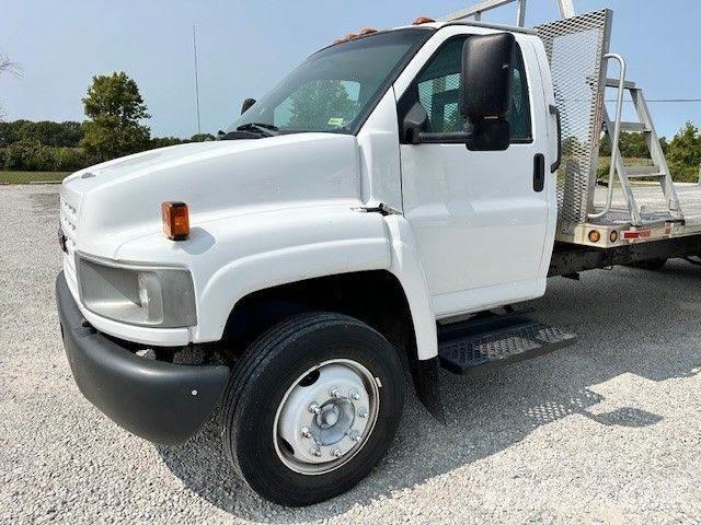 GMC 5500 平板栏板货车