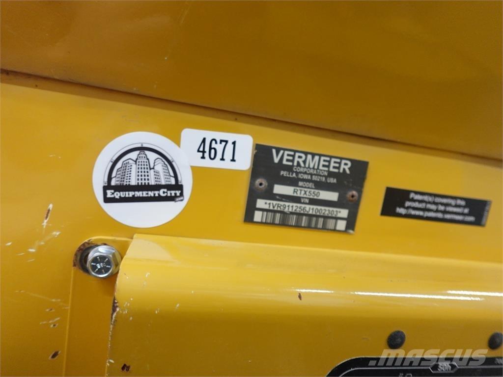 Vermeer RTX550 挖沟机