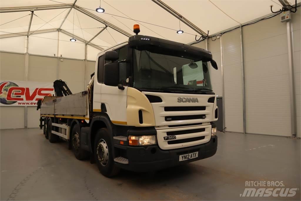 Scania P360 DROPSIDE REAR 越野轮胎起重机︳越野吊︳越野起重机︳移动式起重机