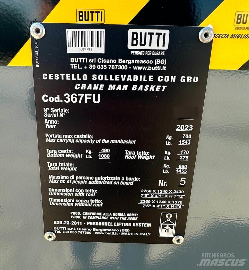 Butti 367FU 起重机配件设备