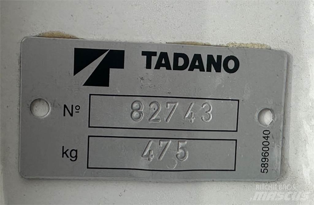 Tadano 94740908412 吊杆和铲斗