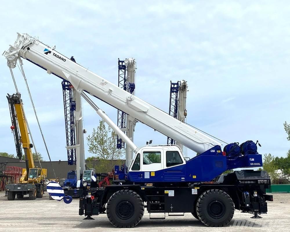 Tadano GR-550XL 越野轮胎起重机︳越野吊︳越野起重机︳移动式起重机