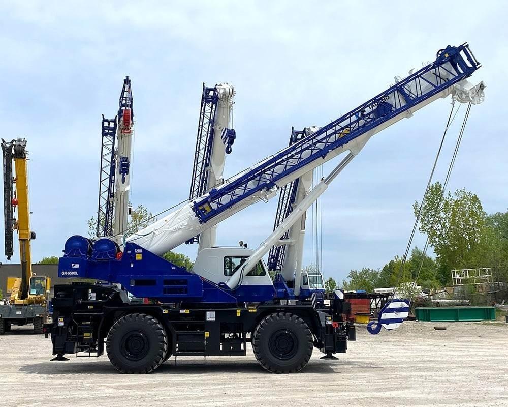 Tadano GR-550XL 越野轮胎起重机︳越野吊︳越野起重机︳移动式起重机