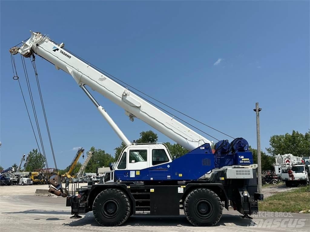 Tadano GR 550XL-2 越野轮胎起重机︳越野吊︳越野起重机︳移动式起重机