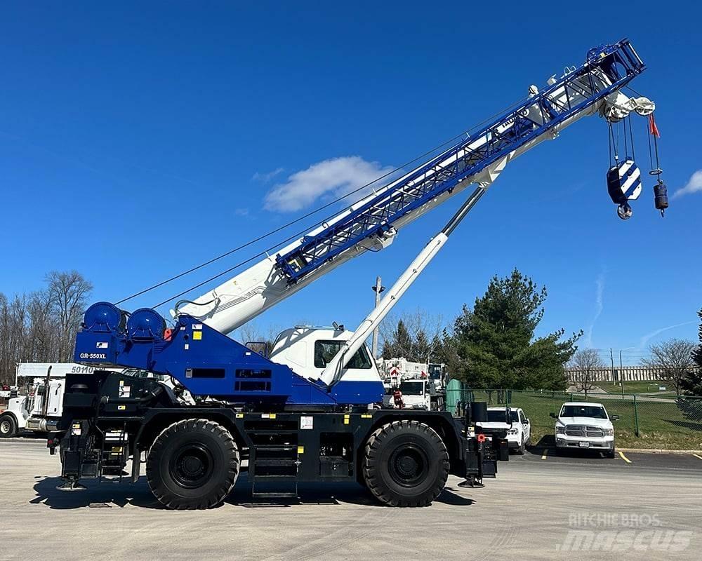 Tadano GR-550XL-3 越野轮胎起重机︳越野吊︳越野起重机︳移动式起重机
