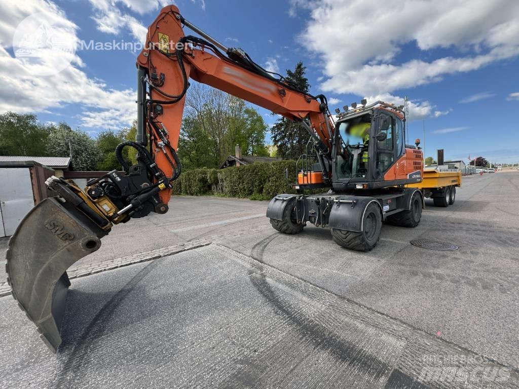 Doosan DX 160 W 轮式挖掘机