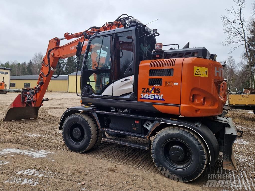 Hitachi ZX 145 W-6 轮式挖掘机