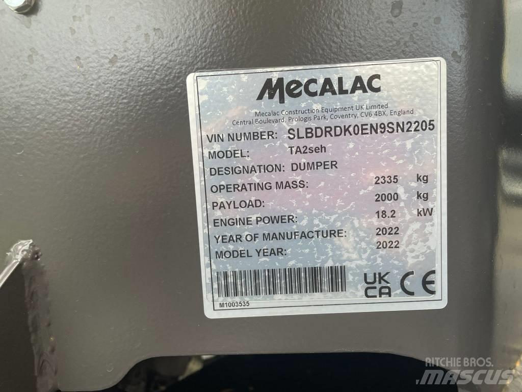 Mecalac TA2SEH 铰接式自卸车