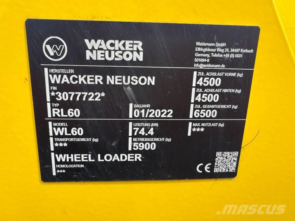 Wacker Neuson WL60 轮式装载机