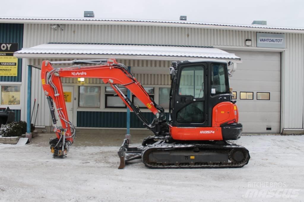 Kubota kx57-4 小型挖掘机