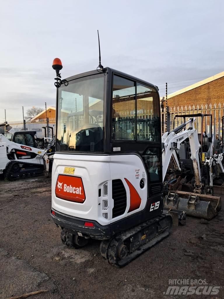 Bobcat E19 cabin 小型挖掘机