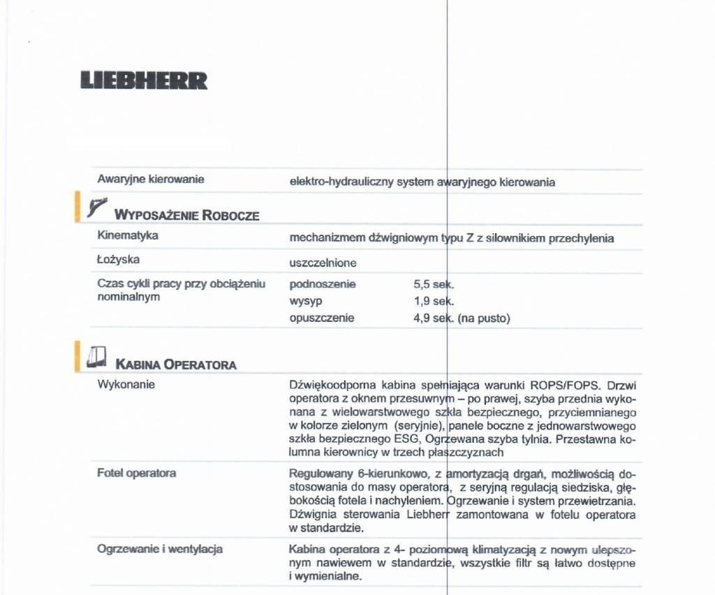 Liebherr L 538 轮式装载机