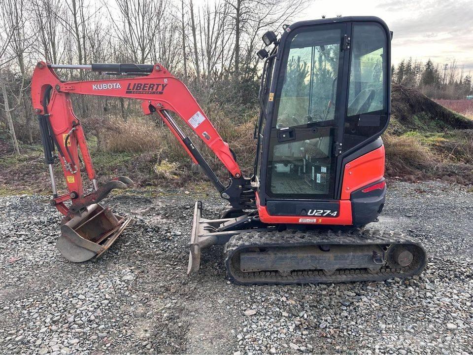 Kubota U 27 小型挖掘机