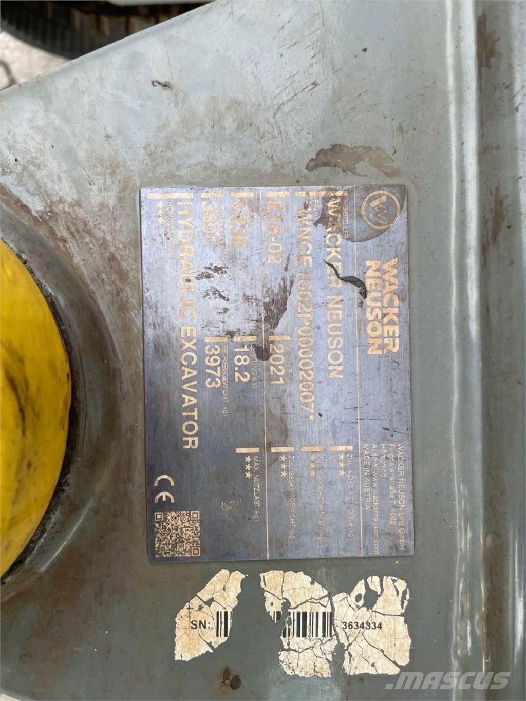 Wacker Neuson EZ36 履带挖掘机