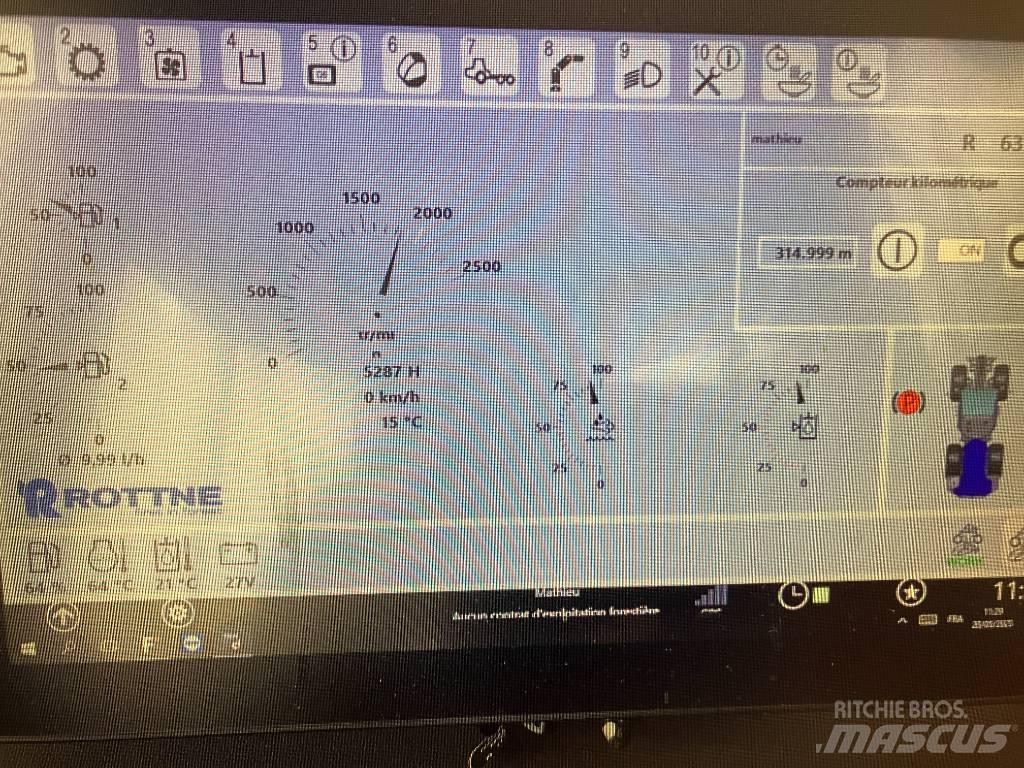 Rottne 8H 收割机